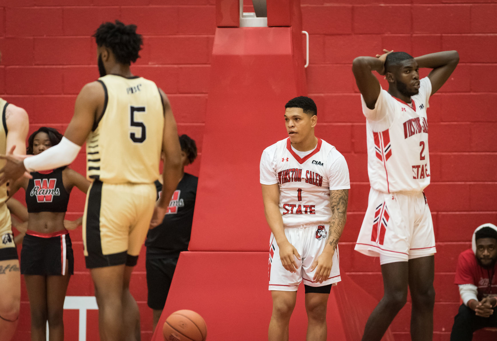 WSSU UNC Pembroke Mens Basketball